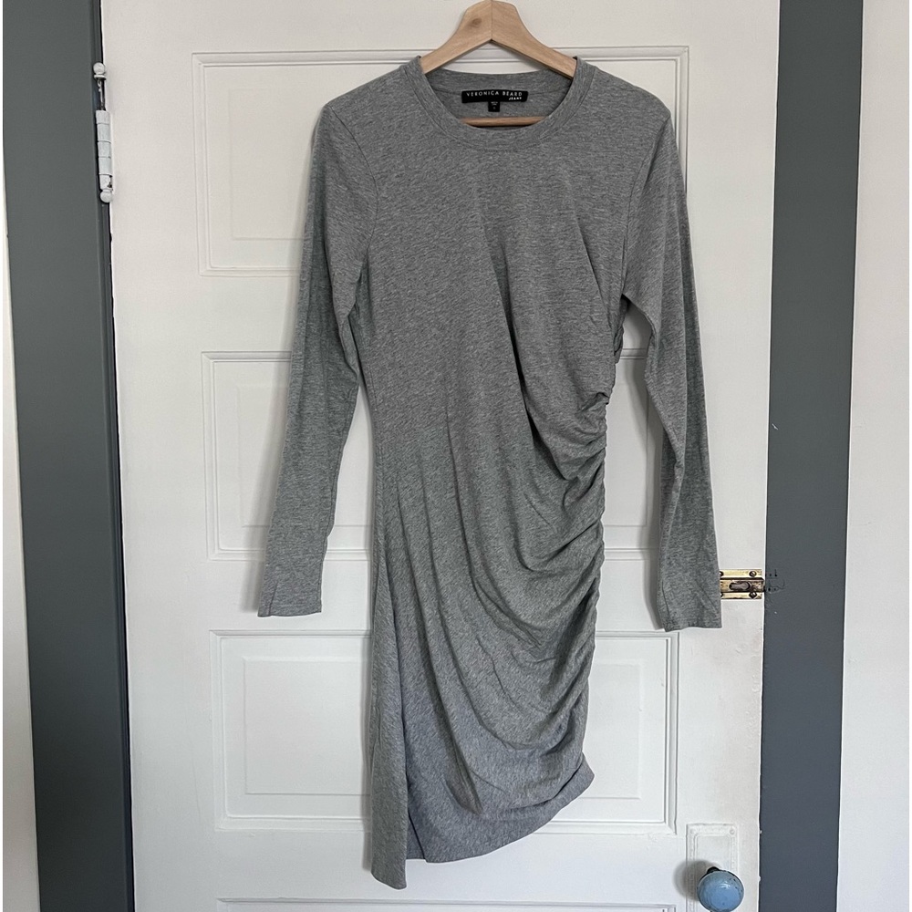 Veronica Beard Crew Neck Knee-Length Dress Size:S